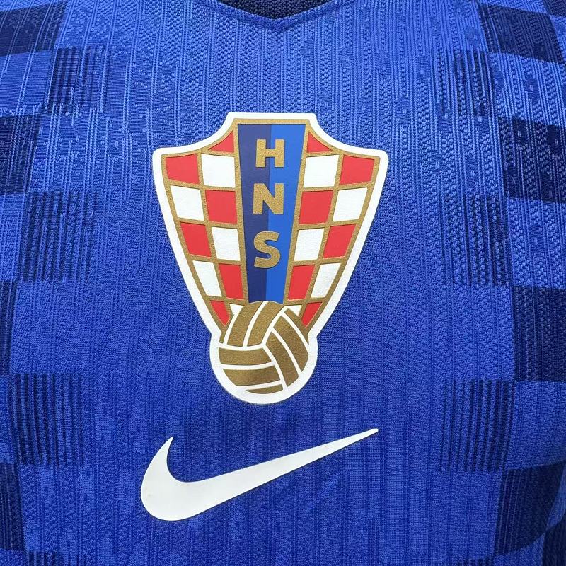 Croacia Visitante Versión Jugador 2026 (Azul) 7