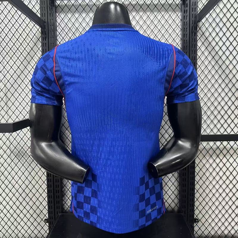 Croacia Visitante Versión Jugador 2026 (Azul) 9