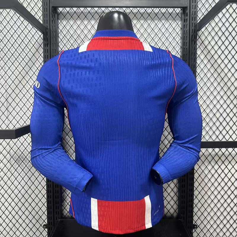 Paris Saint-Germain Local Versión Jugador 2026/27 (Azul, Manga Larga) 2