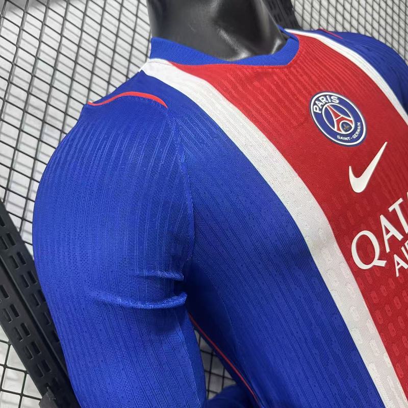 Paris Saint-Germain Local Versión Jugador 2026/27 (Azul, Manga Larga) 6