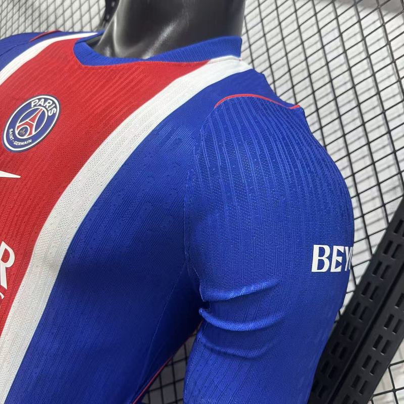 Paris Saint-Germain Local Versión Jugador 2026/27 (Azul, Manga Larga) 7