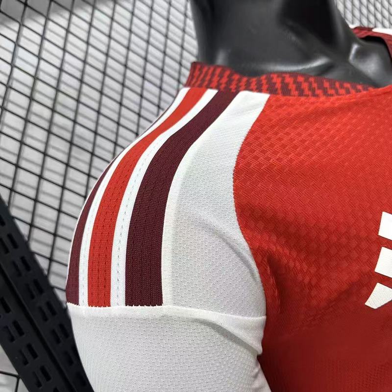 Arsenal Local Versión Jugador 2026/27 (Roja, Manga Larga) 8