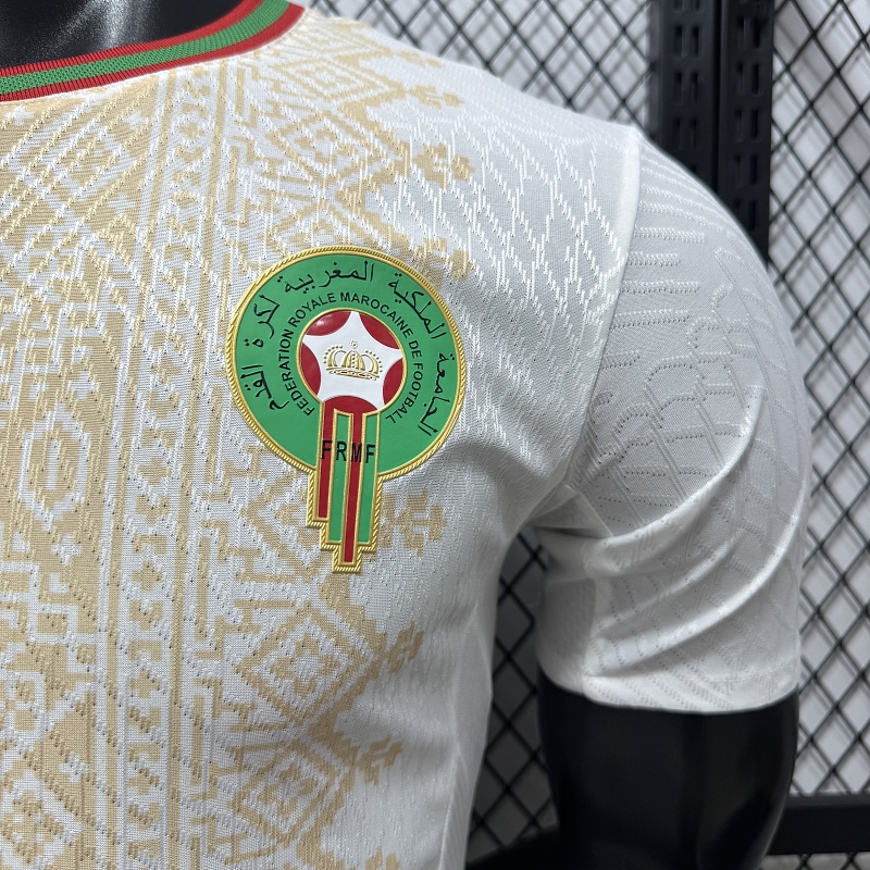 Marruecos Visitante Versión Jugador 2026 (Blanca) 4