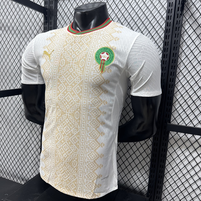 Marruecos Visitante Versión Jugador 2026 (Blanca) 6