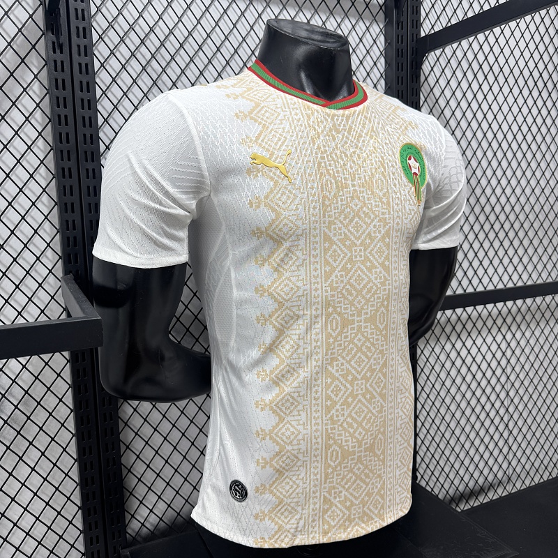 Marruecos Visitante Versión Jugador 2026 (Blanca) 7