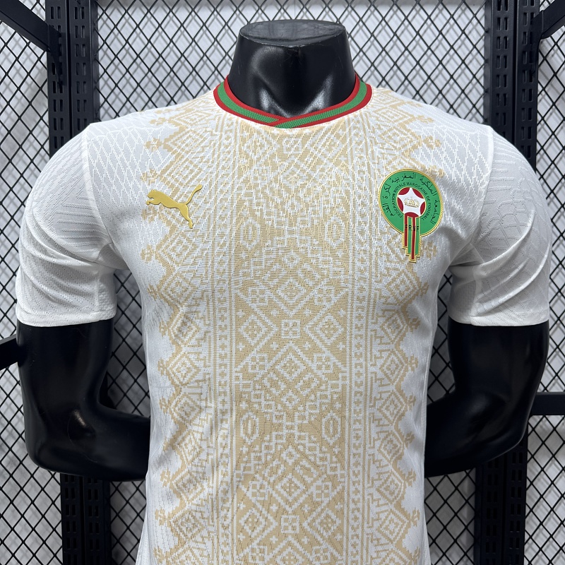 Marruecos Visitante Versión Jugador 2026 (Blanca) 8