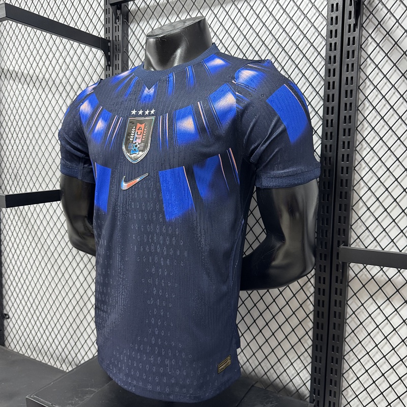 Uruguay Visitante Versión Jugador 2026 (Azul Marino) 4