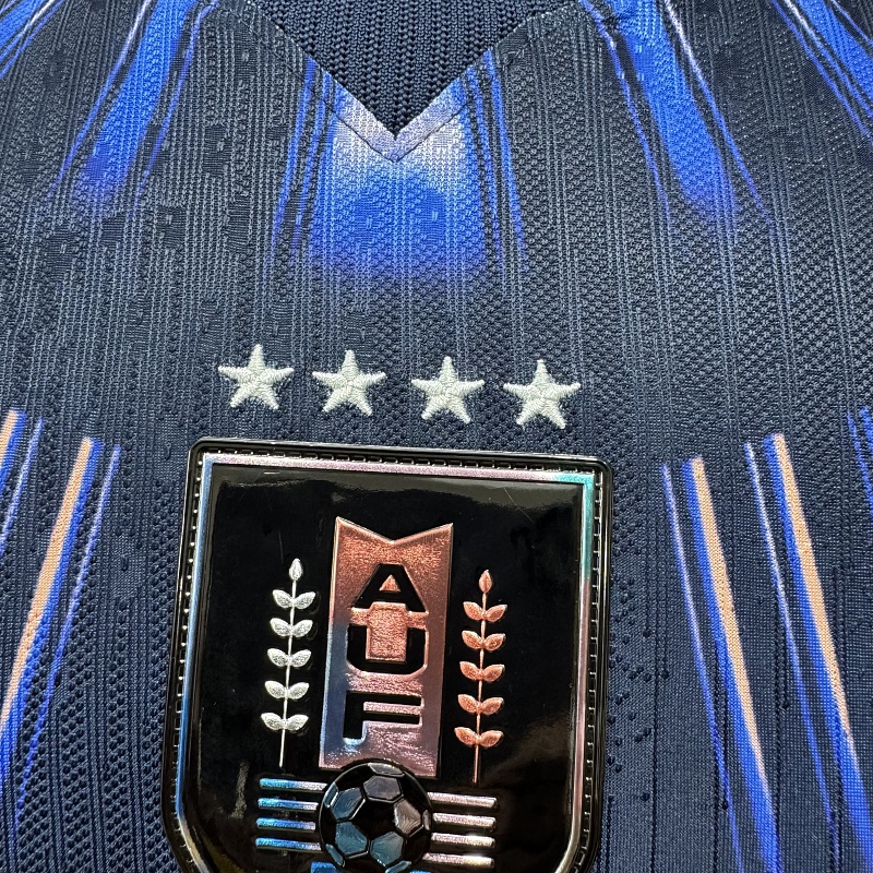 Uruguay Visitante Versión Jugador 2026 (Azul Marino) 6