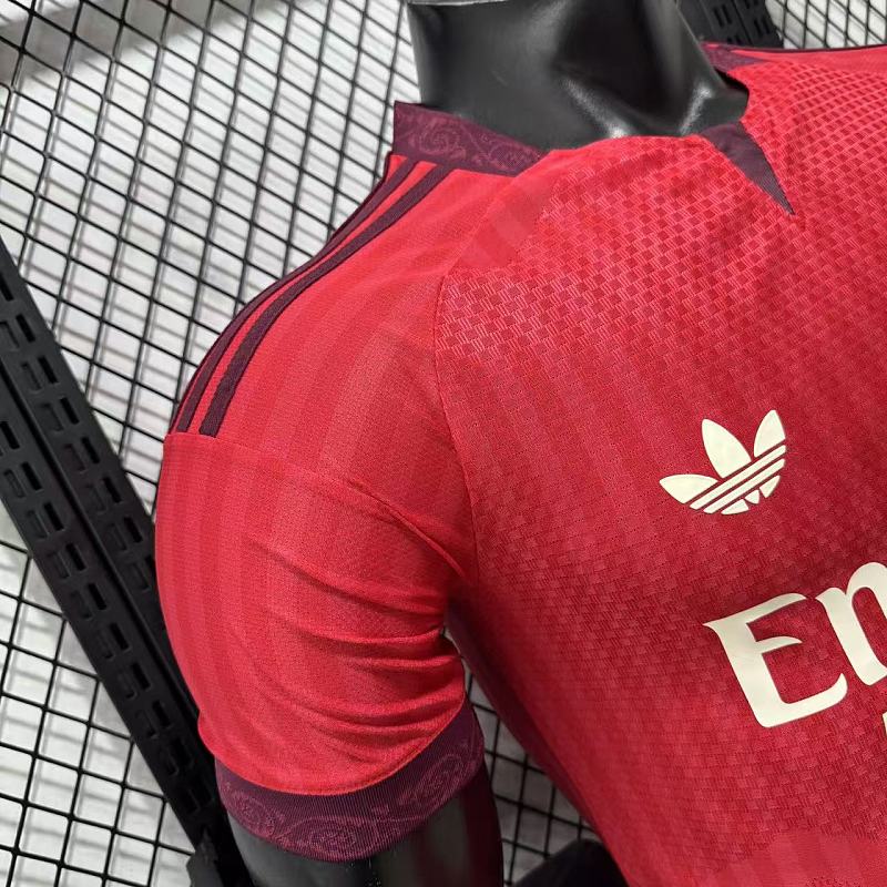 Olympique Lyon Visitante Versión Jugador 2026/27 (Roja) 6