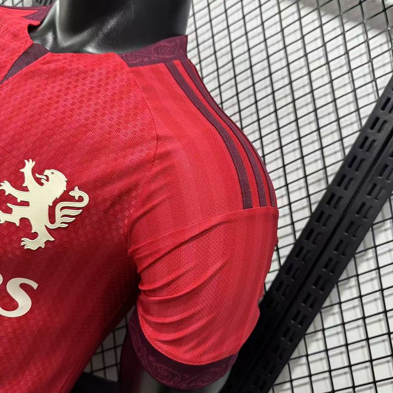 Olympique Lyon Visitante Versión Jugador 2026/27 (Roja) 7