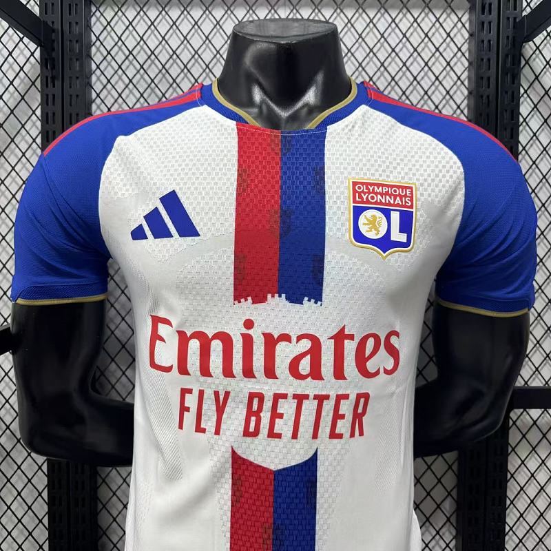 Olympique Lyon Local Versión Jugador 2026/27 (Blanca) 3