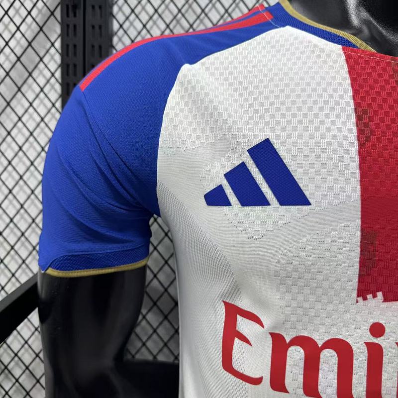 Olympique Lyon Local Versión Jugador 2026/27 (Blanca) 4