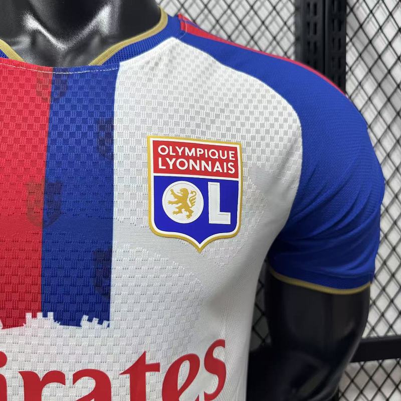 Olympique Lyon Local Versión Jugador 2026/27 (Blanca) 5