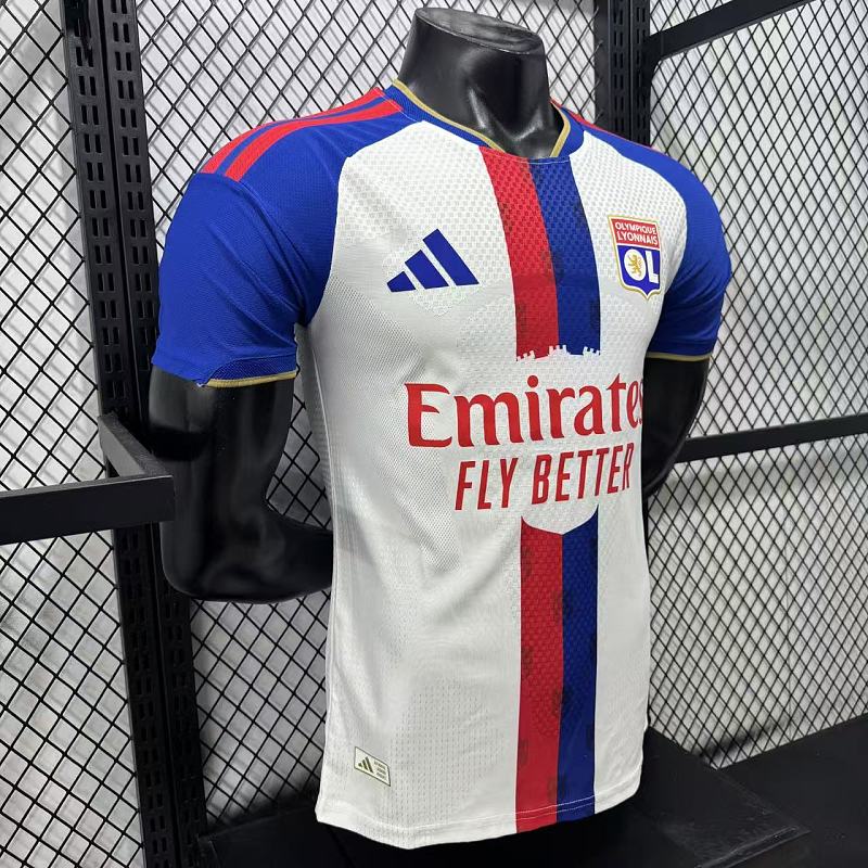 Olympique Lyon Local Versión Jugador 2026/27 (Blanca) 8