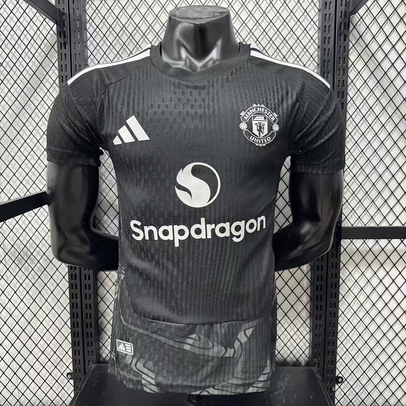 Manchester United Portero Versión Jugador 2026/27 (Negra)
