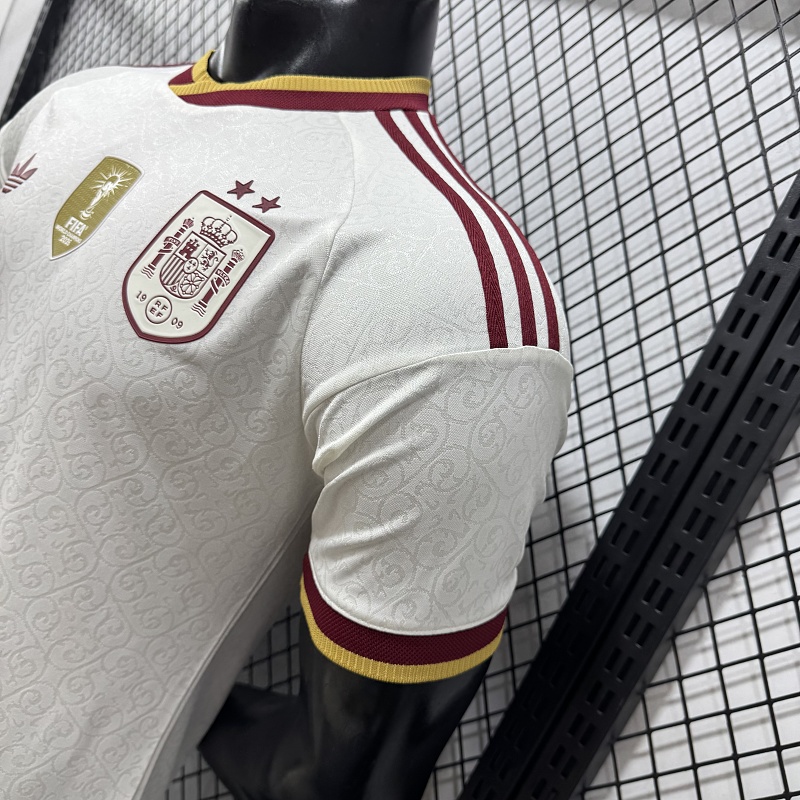 España Visitante Versión Jugador 2026 (Blanca) 10