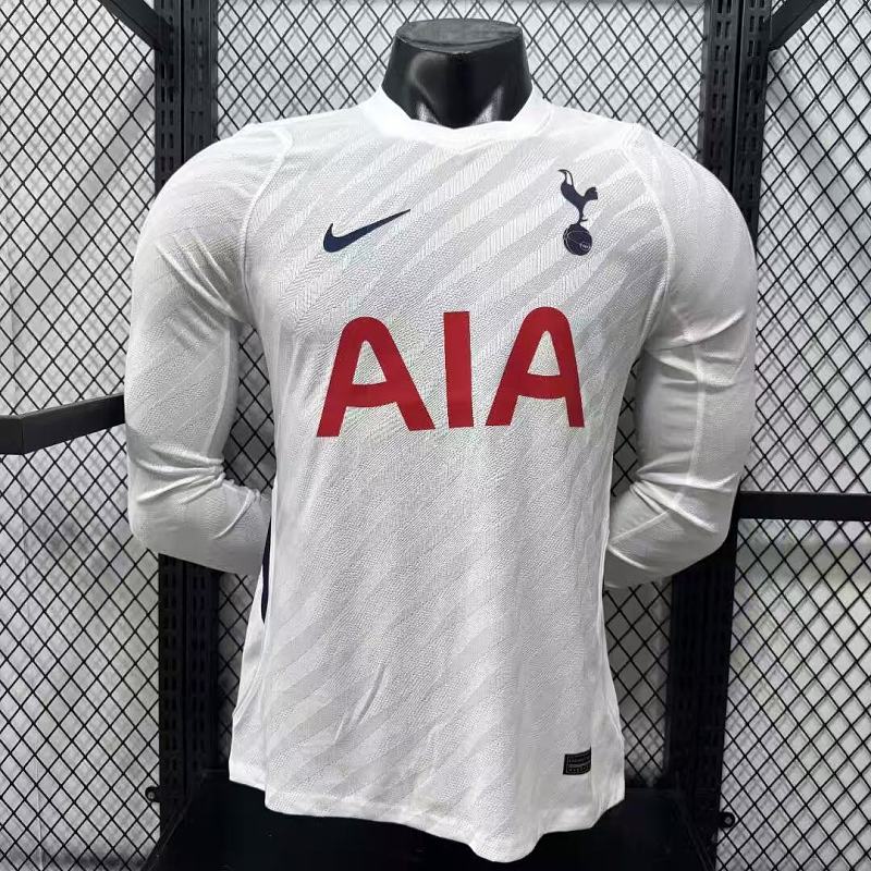 Tottenham Hotspur Local Versión Jugador 2026/27 (Blanca, Manga Larga)