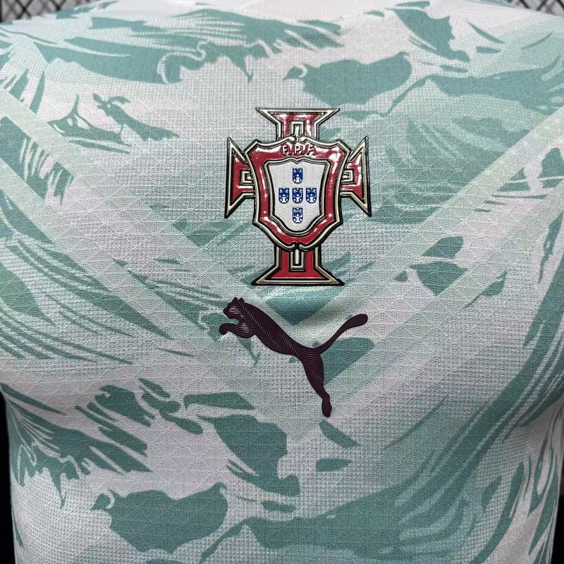 Portugal Visitante Versión Jugador 2026 (Blanca) 4