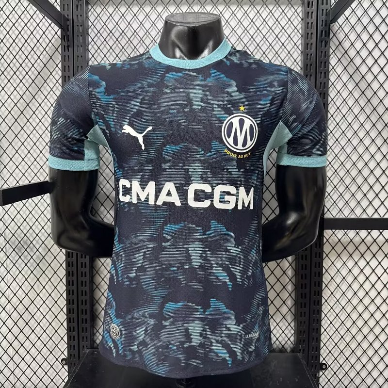 Olympique de Marseille Visitante Versión Jugador 2026/27 (Azul Marino)