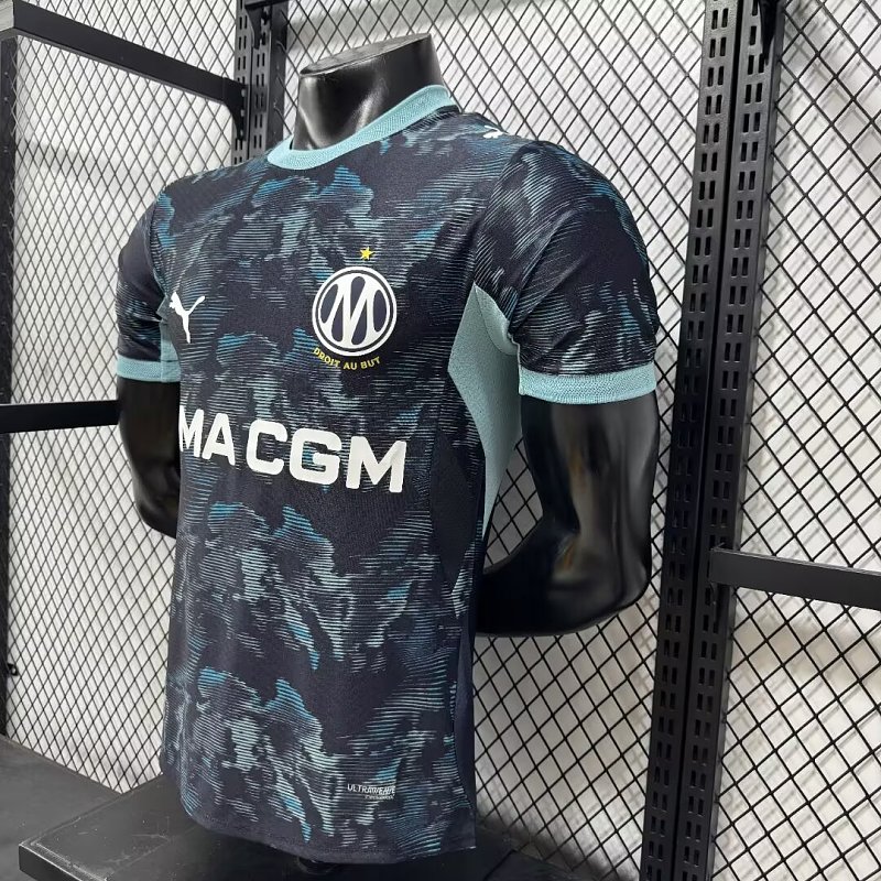 Olympique de Marseille Visitante Versión Jugador 2026/27 (Azul Marino) 6
