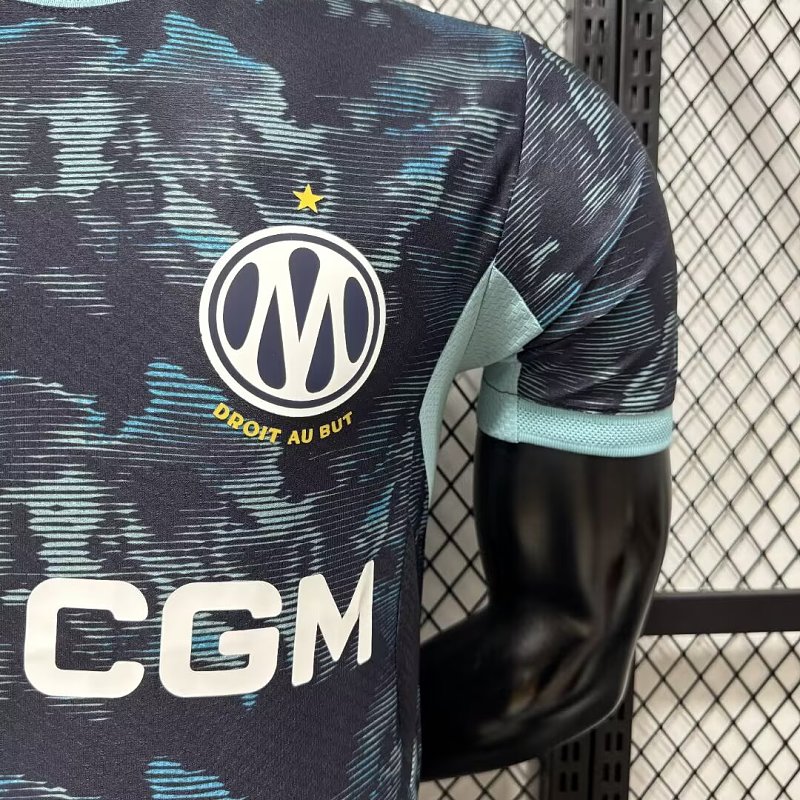 Olympique de Marseille Visitante Versión Jugador 2026/27 (Azul Marino) 8