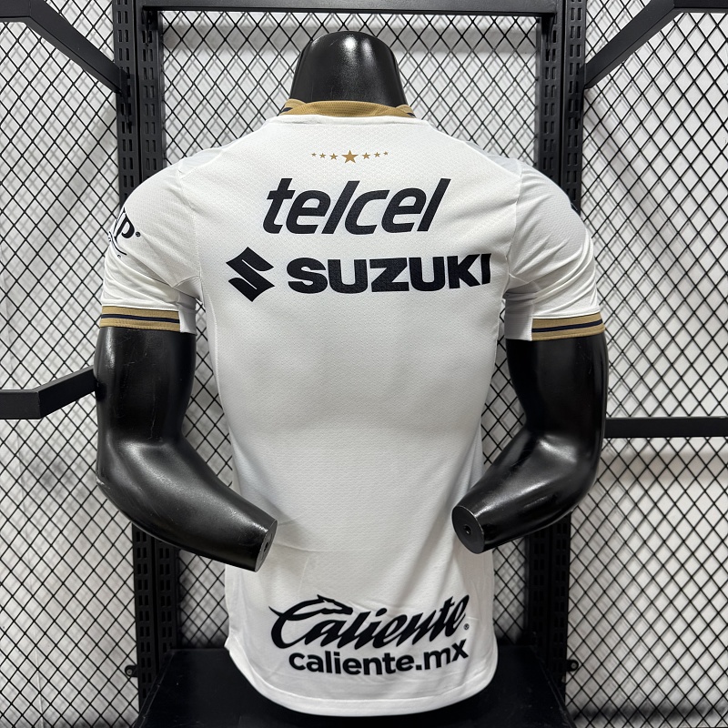 Pumas UNAM Local Versión Jugador 2026/27 (Blanca) 10