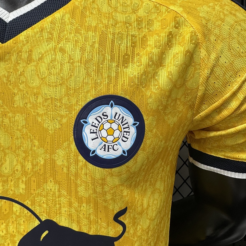 Leeds United Visitante Versión Jugador 2026/27 (Amarilla) 8