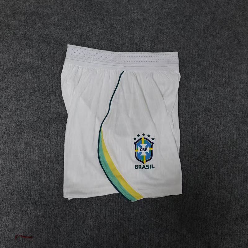 Brasil Short Local Versión Jugador 2026 (Blanco) 3