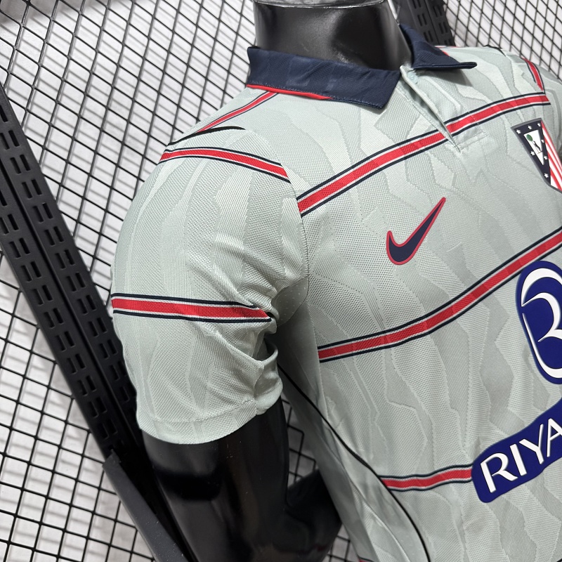 Atletico Madrid Tercera Versión Jugador 2026/27 (Gris) 3
