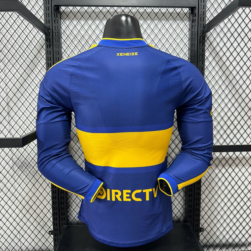 Boca Juniors Local Versión Jugador 2026/27 (Azul, Manga Larga) 11
