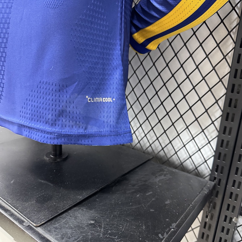 Boca Juniors Local Versión Jugador 2026/27 (Azul, Manga Larga) 3