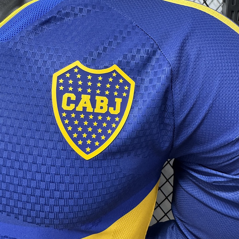 Boca Juniors Local Versión Jugador 2026/27 (Azul, Manga Larga) 9