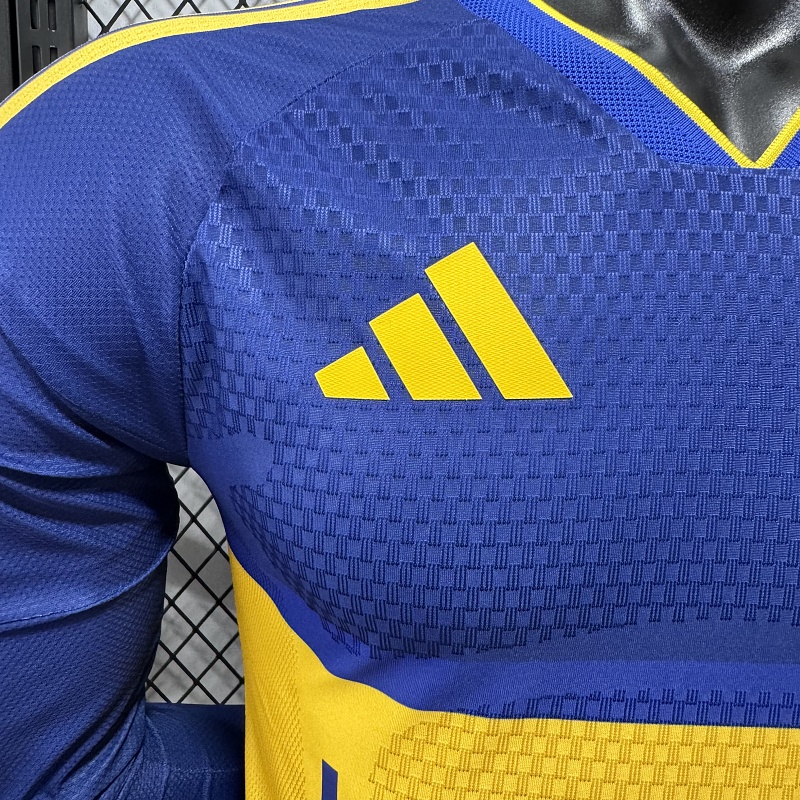 Boca Juniors Local Versión Jugador 2026/27 (Azul, Manga Larga) 10