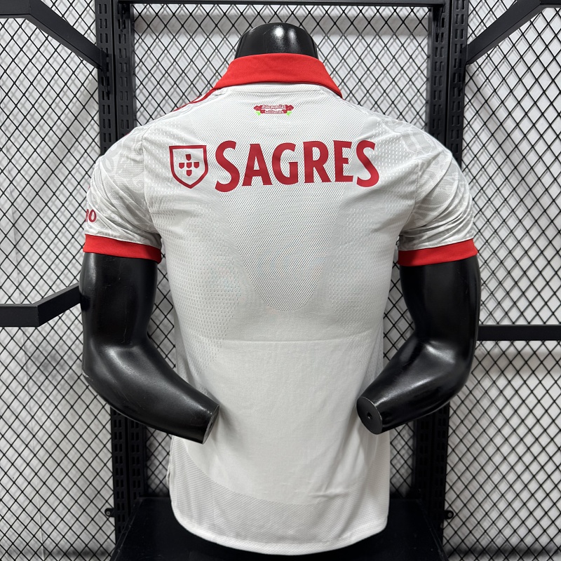 Benfica Visitante Versión Jugador 2026/27 (Blanca) 10