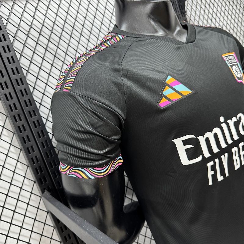 Olympique Lyon Tercera Versión Jugador 2026/27 (Negra) 4