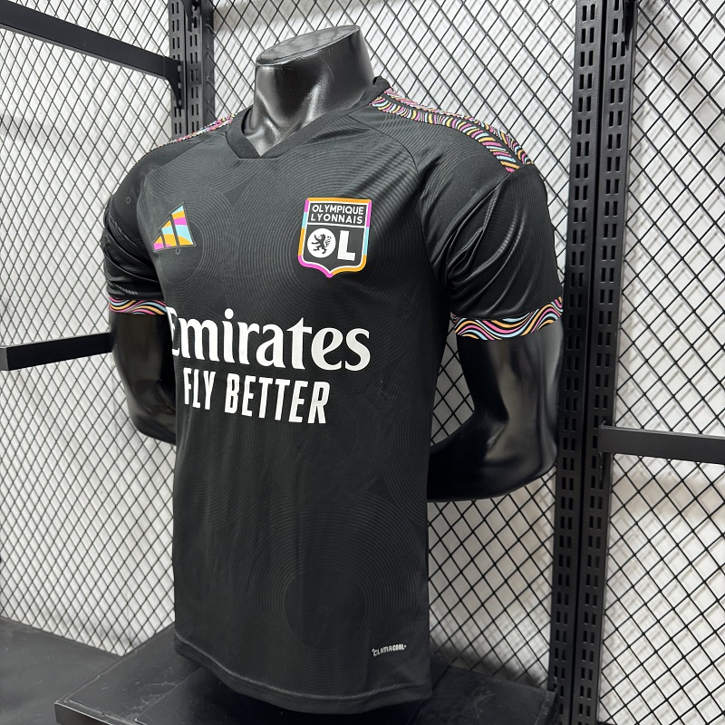 Olympique Lyon Tercera Versión Jugador 2026/27 (Negra) 5