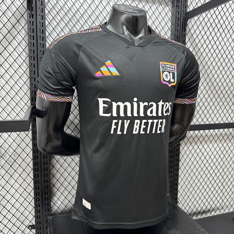 Olympique Lyon Tercera Versión Jugador 2026/27 (Negra) 6