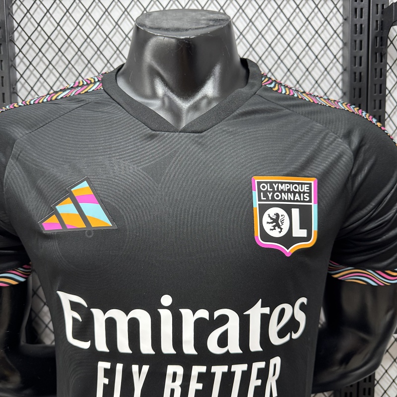 Olympique Lyon Tercera Versión Jugador 2026/27 (Negra) 9