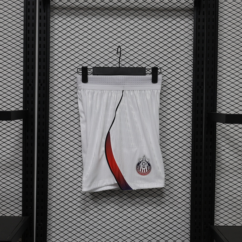Chivas Guadalajara Short Visitante Versión Jugador 2026/27 (Blanco) 3