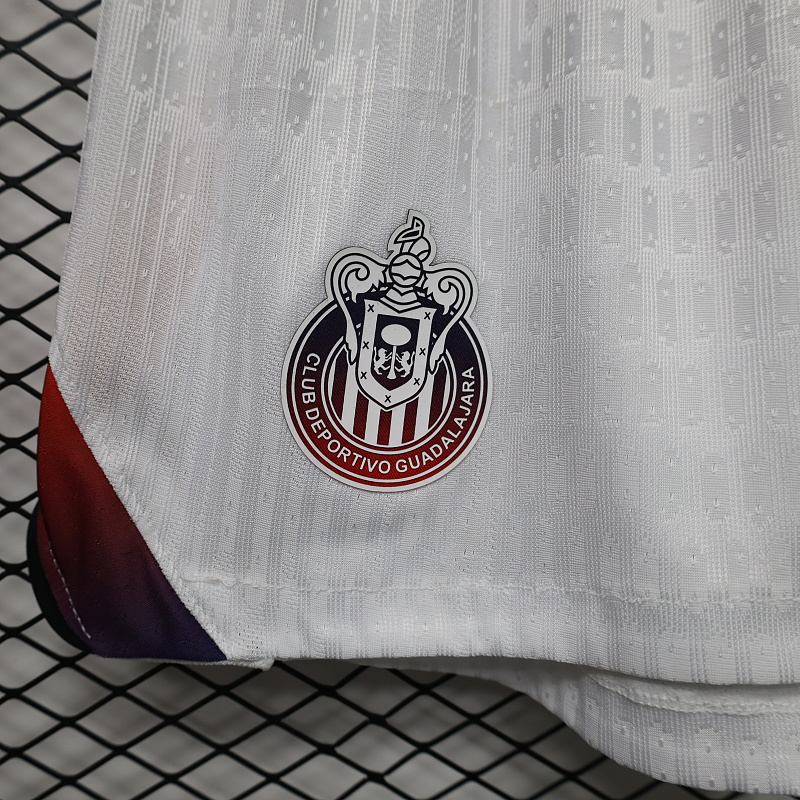 Chivas Guadalajara Short Visitante Versión Jugador 2026/27 (Blanco) 4