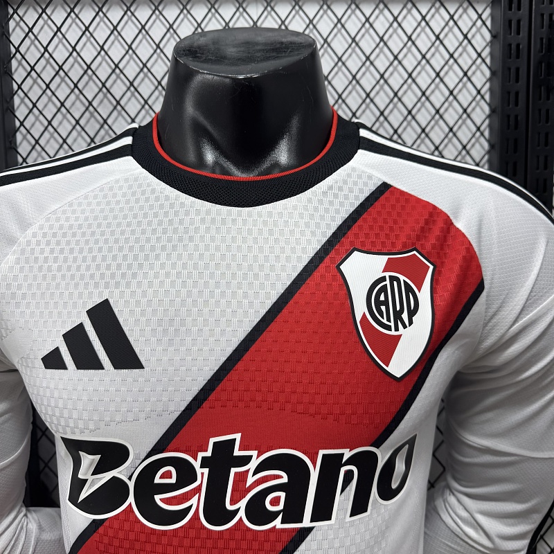 River Plate Local Versión Jugador 2026/27 (Blanca, Manga Larga) 11