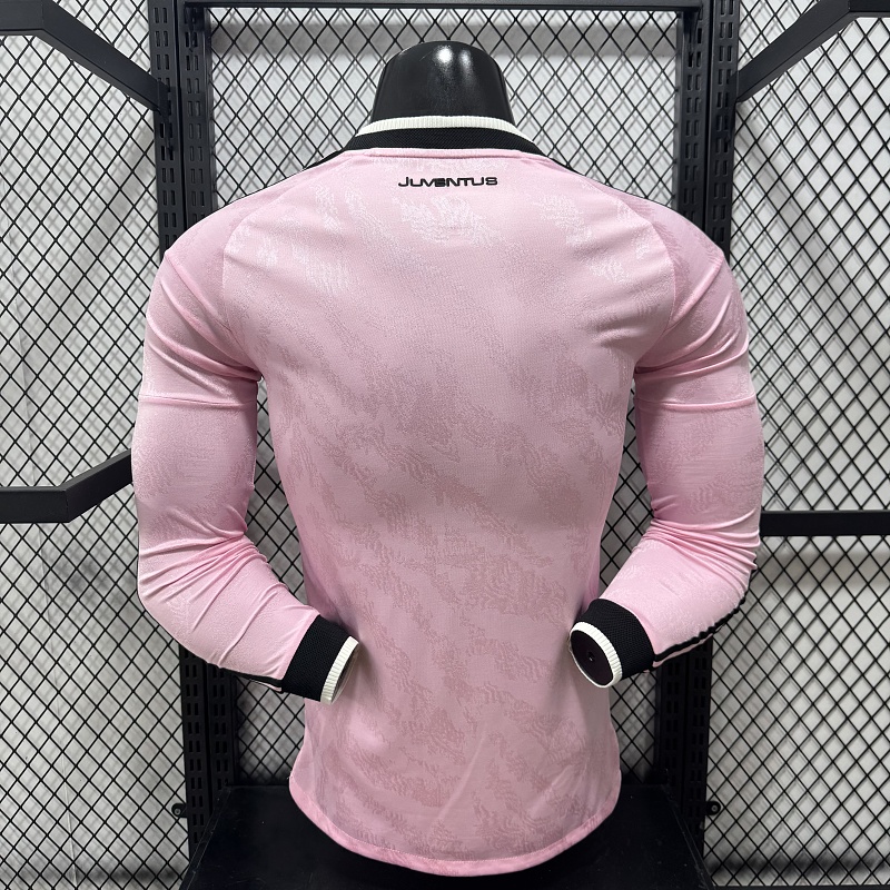 Juventus Visitante Versión Jugador 2026/27 (Rosa, Manga Larga) 11