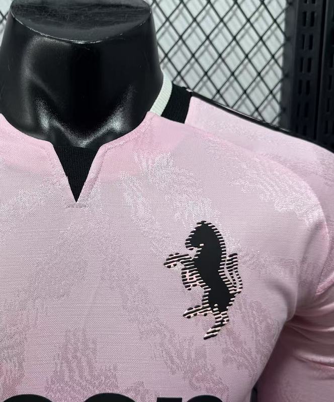 Juventus Visitante Versión Jugador 2026/27 (Rosa, Manga Larga) 8