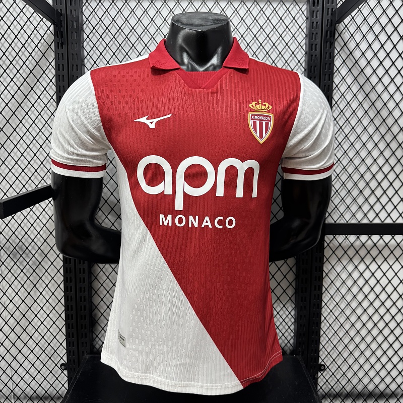AS Monaco Local Versión Jugador 2026/27 (Roja)