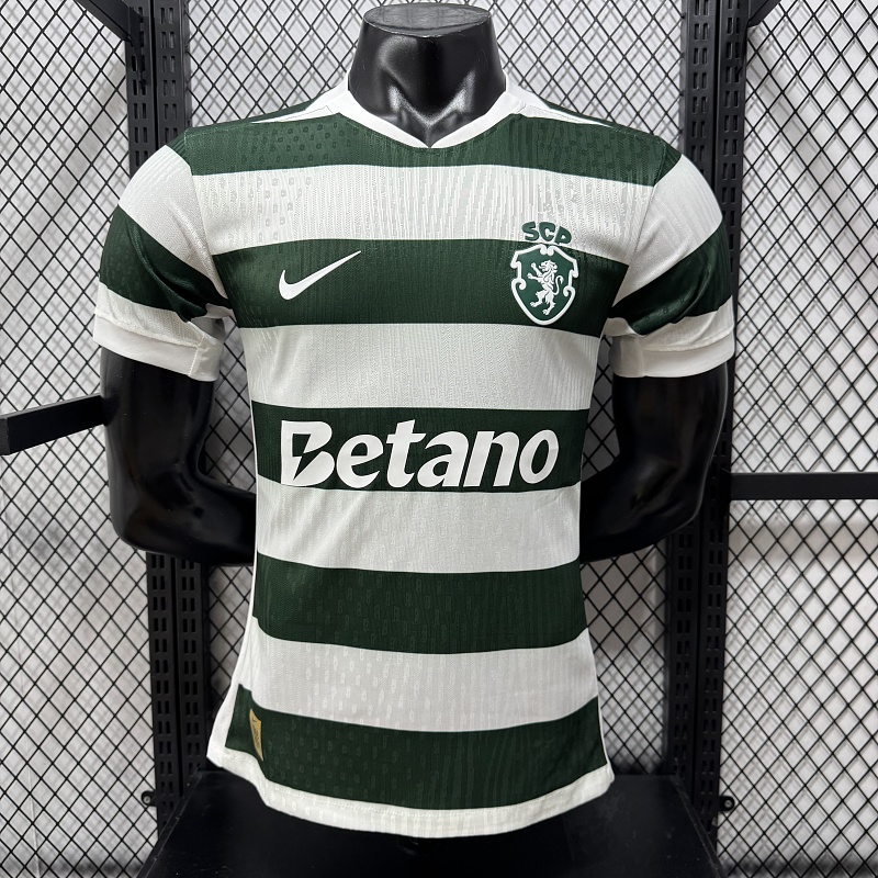 Sporting CP Local Versión Jugador 2026/27 (Blanca)