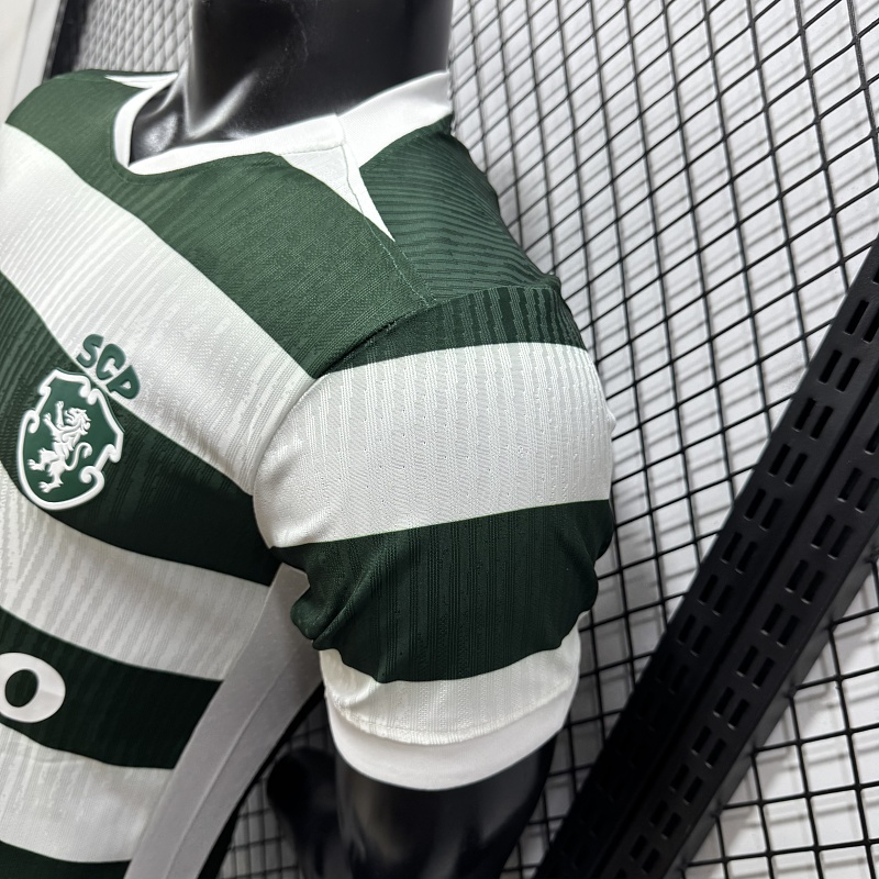 Sporting CP Local Versión Jugador 2026/27 (Blanca) 4