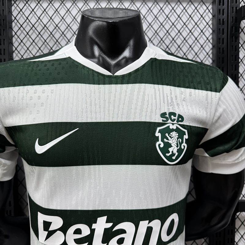 Sporting CP Local Versión Jugador 2026/27 (Blanca) 10