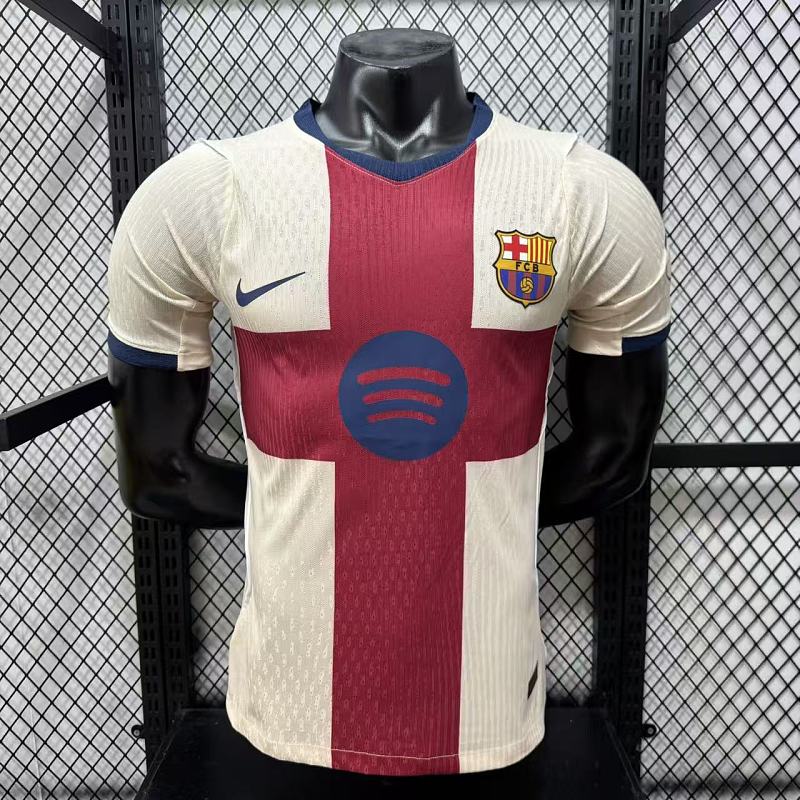 FC Barcelona Cuarta Versión Jugador 2026/27 (Beige)