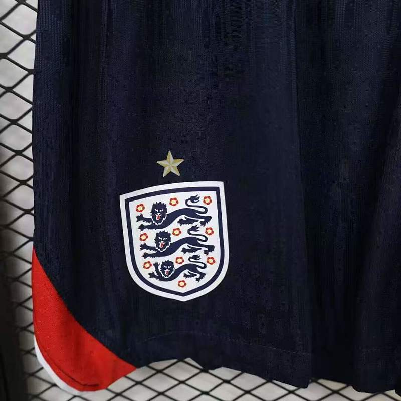 Inglaterra Short Visitante Versión Jugador 2026 (Azul Marino) 4