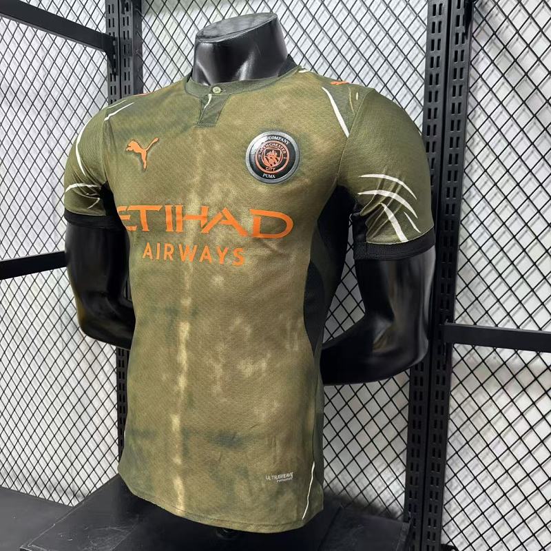 Manchester City Cuarta Versión Jugador 2026/27 (Verde) 6